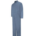 Red Cap Snap-Front Cotton Coverall